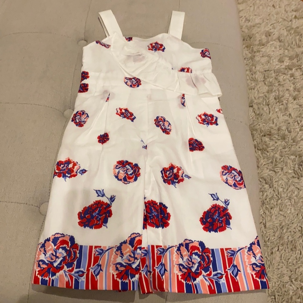 Brand New Janie and Jack floral romper